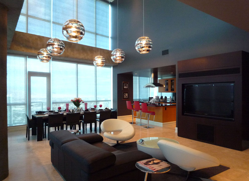 2000 | 00000004320 | penthouses - lofts,   living room, dining room, kitchen,    