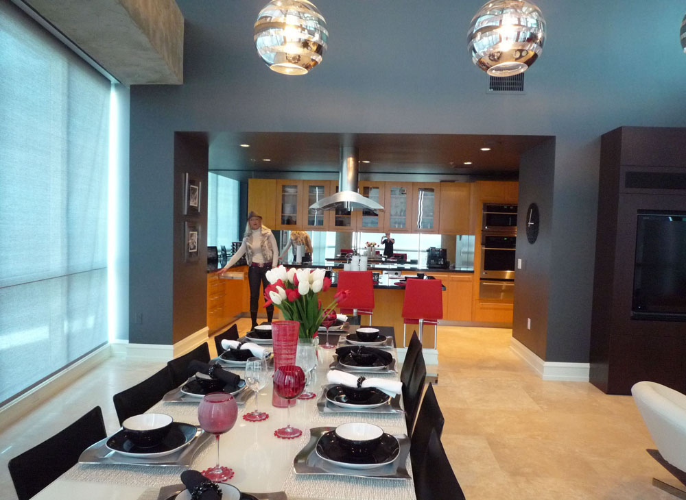 2000 | 00000004321 | penthouses - lofts,   dining room, kitchen,    