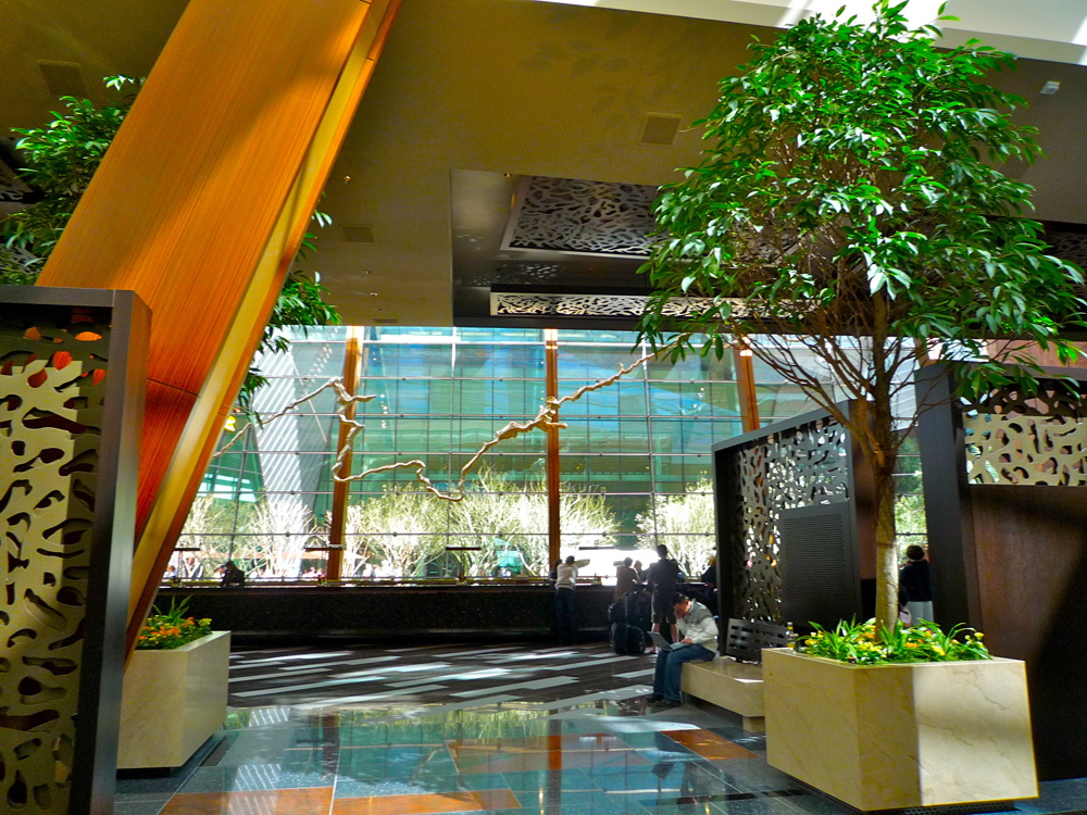 Aria Hotel | 00000005677 | hotels - motels,    hallway, lobby, 