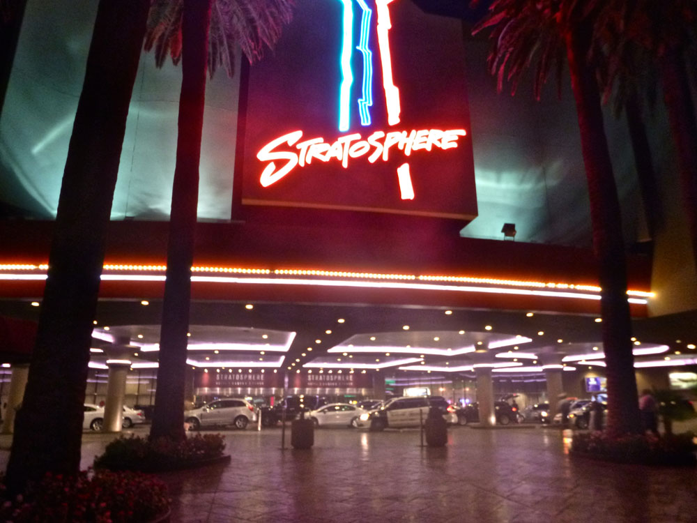 Stratosphere Showroom | 00000009490 | art - performance, neon, entrance, casino, theater, 