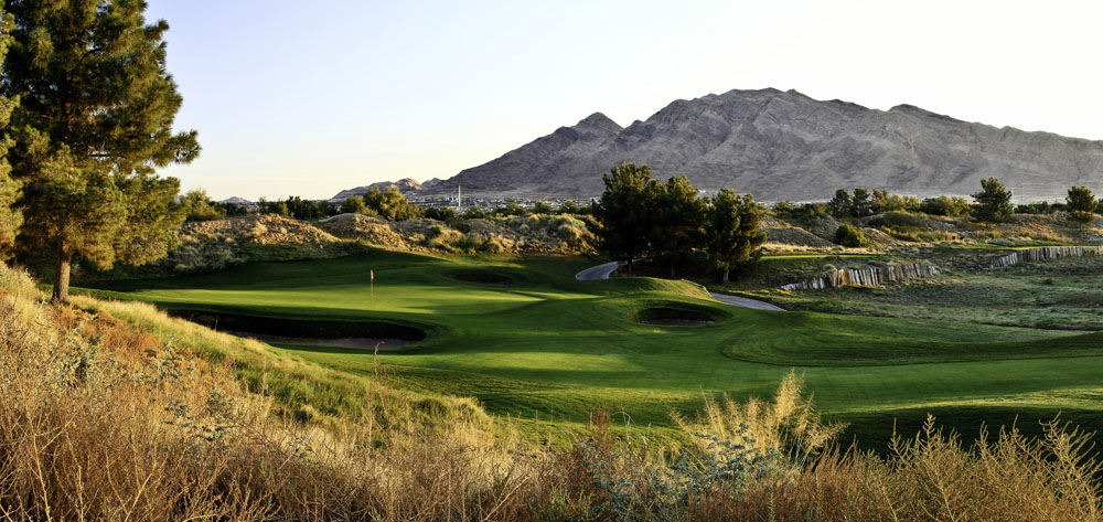 Royal Links Golf | 00000010070 | sports, golf, grass, view, mountain, sand, 