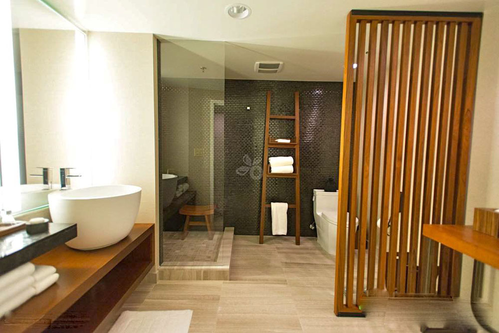 Nobu | 00000011155 | hotels - motels, hotel room, bathroom,